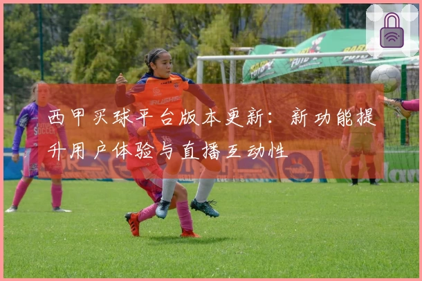西甲买球平台版本更新：新功能提升用户体验与直播互动性